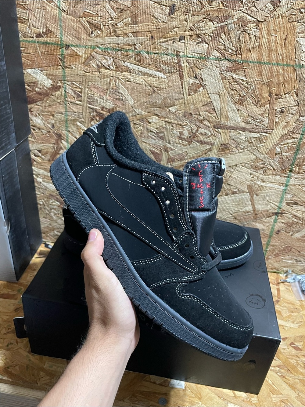 Air Jordan 1 Retro Low Travis Scott “Black Phantom”